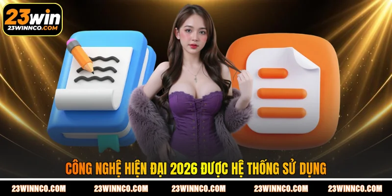 Công nghệ hiện đại 2026 được hệ thống sử dụng